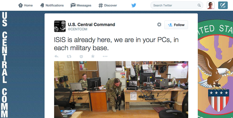 Illustration for article titled Someone Claiming to Be ISIS Says They Hacked CENTCOM, Leaks Docs Online